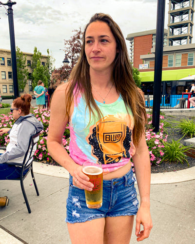 Tie Dye Brick West Pastel Tank Top